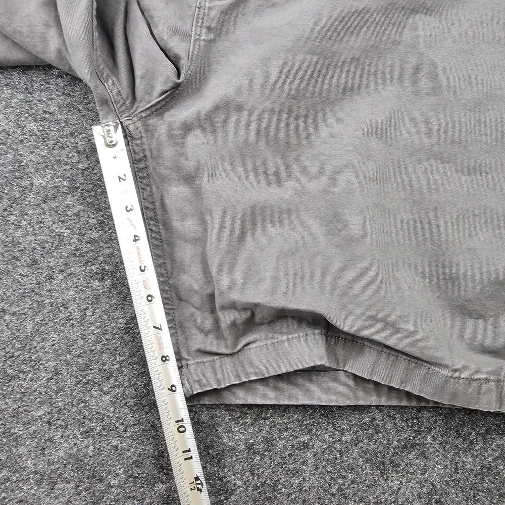 Carhartt‎ Relaxed Fit Canvas Shorts Men's 54 Gray Work Utility Stretch 102514